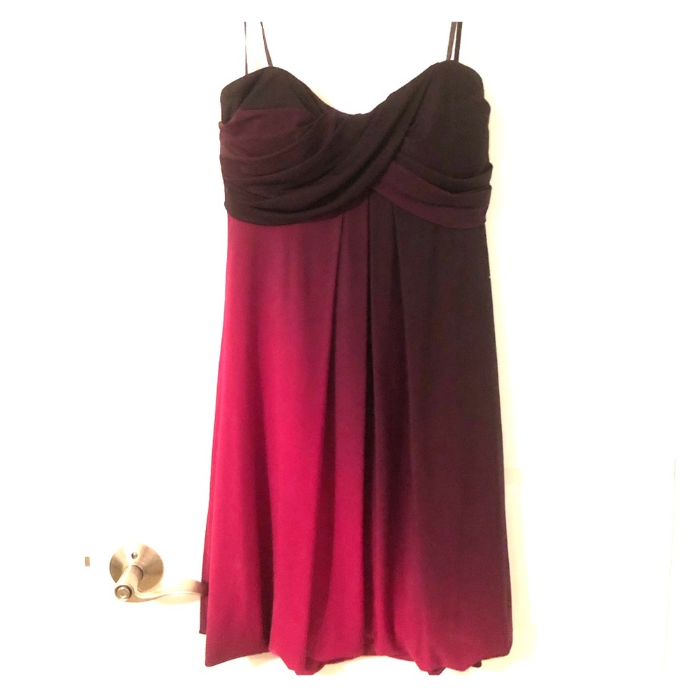 Xscape strapless cocktail dress